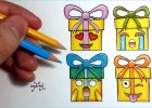 Dessin De Cadeau Beau Photos Ment Dessiner Des Cadeaux De Noël Emoji [tutoriel
