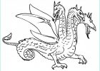 Dessin De Dragon Difficile Luxe Images Coloriage Dragon à Trois Têtes Dessin Gratuit à Imprimer