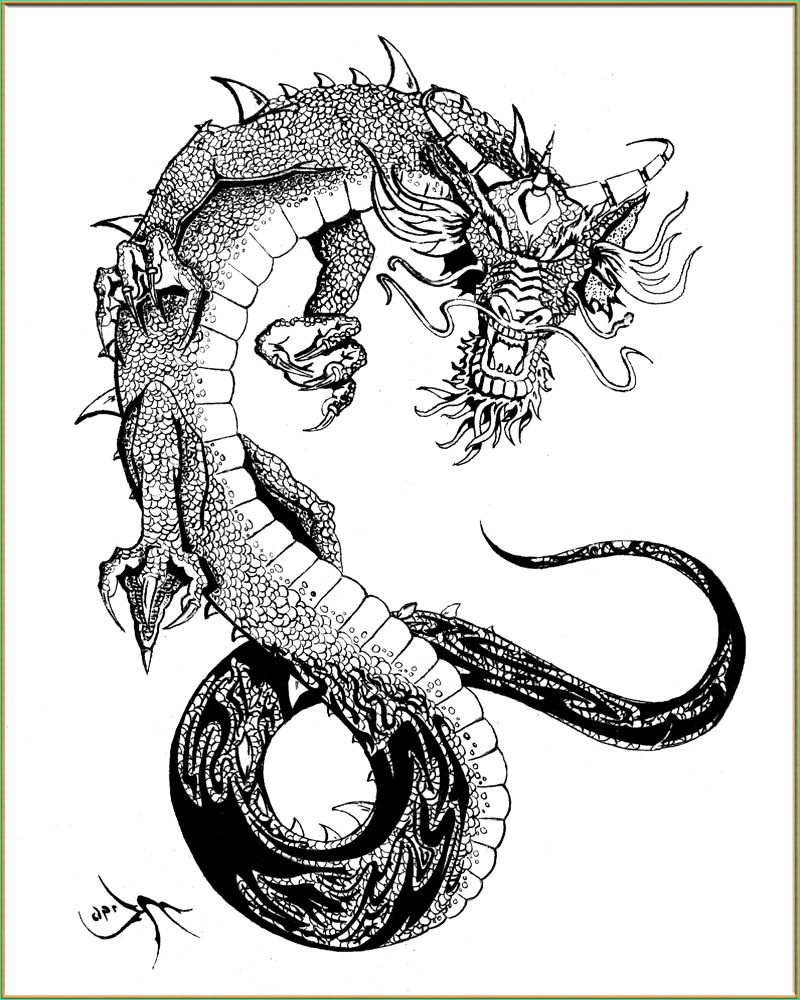 Dessin De Dragon Unique Images Dessins En Couleurs à Imprimer Dragon Numéro