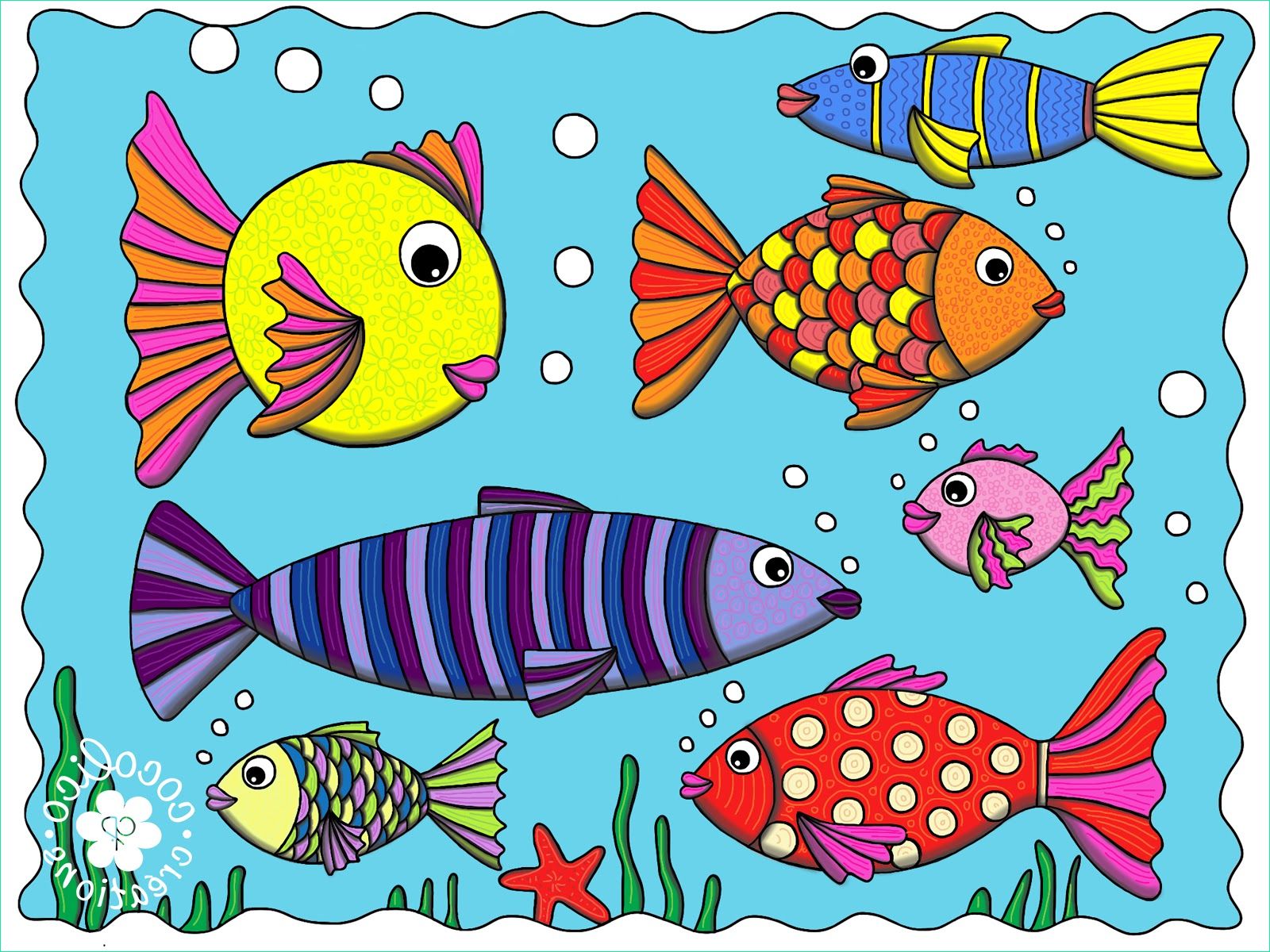 Dessin De Poisson D&amp;#039;avril Luxe Collection Cocolico Creations Poissons D Avril