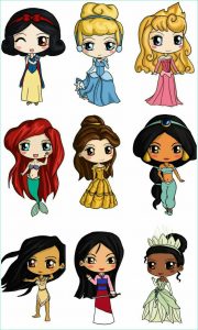 Dessin De Princesse Luxe Photos Inspiration Trop Mignon Dessin Kawaii Princesse Disney