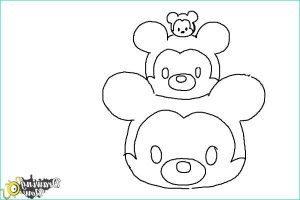 Dessin Disney Tsum Tsum Beau Collection How to Draw Disney Tsum Tsum Drawingnow