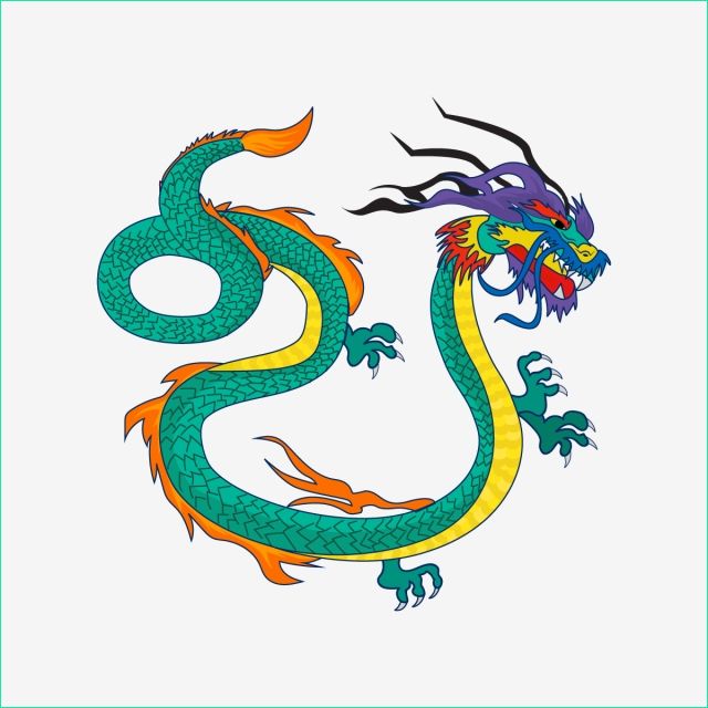 Dessin Dragon Chinois Impressionnant Galerie Dessin Dragon Chinois Couleur