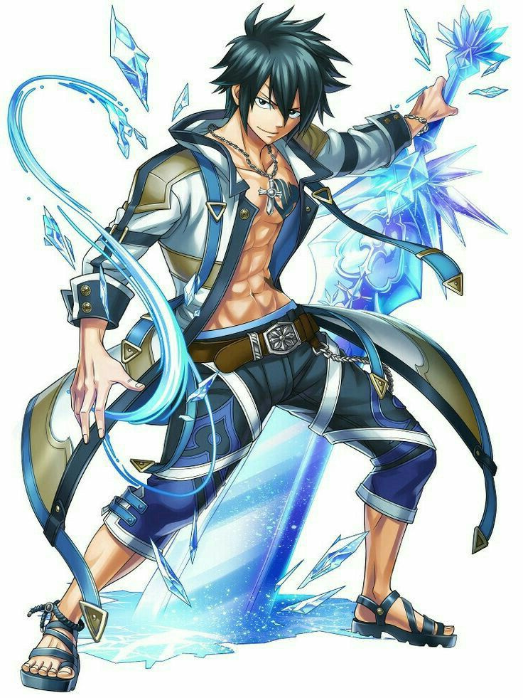 Dessin Fairy Tail Grey Luxe Images Gray Fullbuster Ice Mage