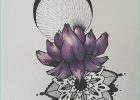 Dessin Fleur De Lotus Élégant Stock Dessin Tatouage Fleur De Lotus Mandala