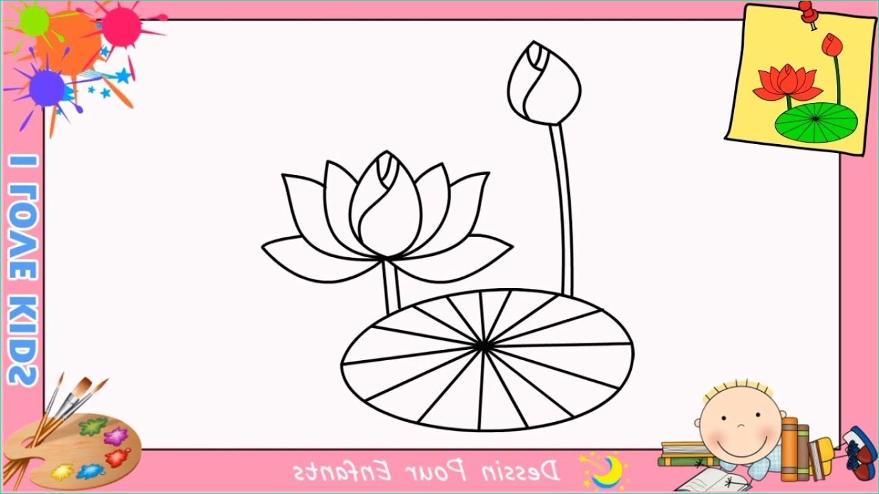 Dessin Fleur De Lotus Unique Photographie Ment Dessiner Une Fleur De Lotus Facilement Etape Par