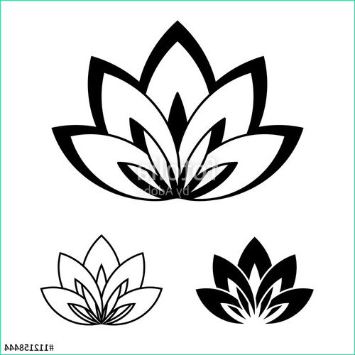Dessin Fleur Lotus Impressionnant Images Lotus Flower Vector Clipart Best