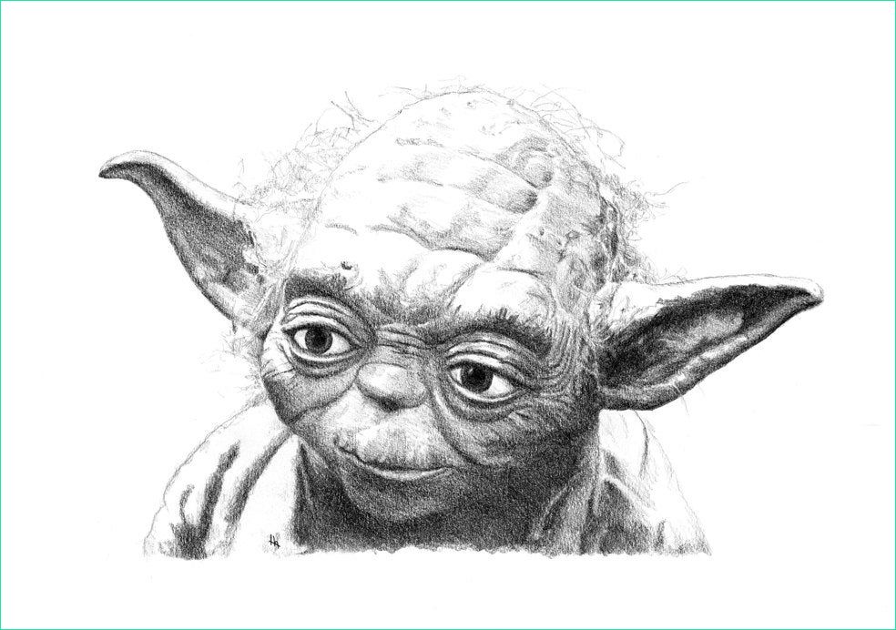 Dessin Maitre Yoda Impressionnant Photos Dessin Au Crayon Yoda