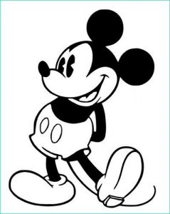 Dessin Mickey Mouse Beau Stock Mouse Standing Decal $4 00