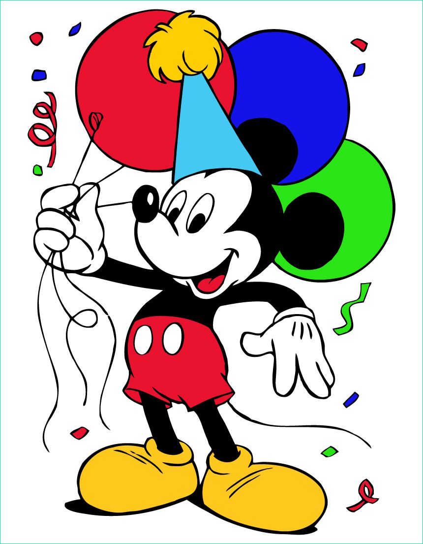 Dessin Mickey Mouse Bestof Stock Dessins En Couleurs à Imprimer Mickey Mouse Numéro