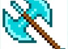 Dessin Minecraft épée Beau Photos Meilleures Collections Dessin Pixel Art Minecraft Arme