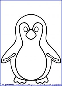 Dessin Pingouin Facile Beau Image Pingouin 2 à Colorier