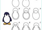 Dessin Pingouin Facile Inspirant Photographie Blogue De Idees Mignonnes En 2020 Avec Images