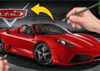 Dessins Cars Beau Photographie Ment Dessiner Ferrari Style Cars 3 Art Challenge