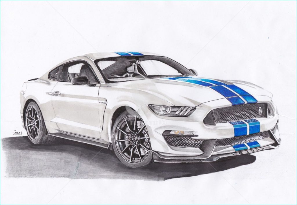 Dessins Cars Beau Photos ford Mustang Dessin Par Dessinludo - Coloriage ...