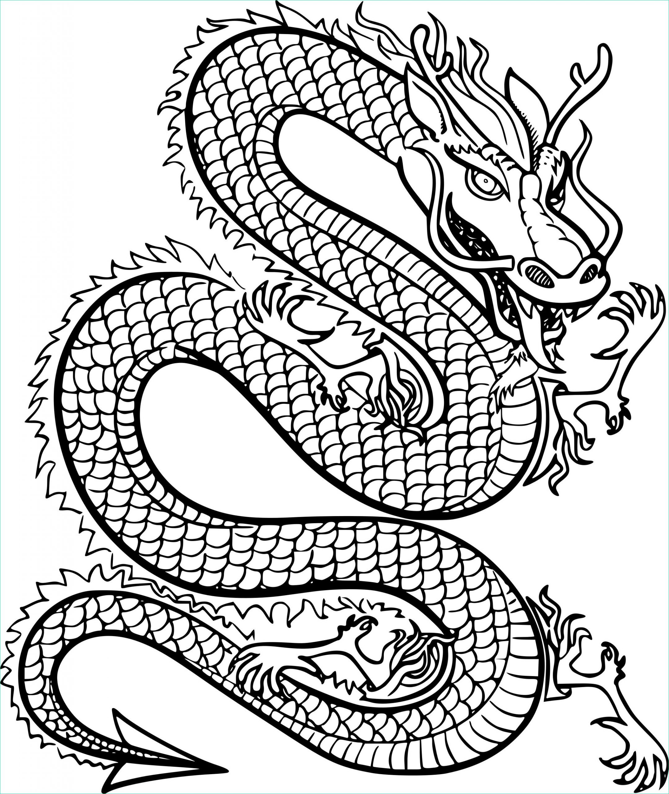 Dragon Chinois Coloriage Bestof Collection Coloriage Dragon Chinois à Imprimer Sur Coloriages Fo