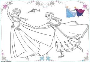 Elsa Et Anna Coloriage Élégant Photos Coloriage La Magie De Lhiver Elsa Et Anna Dessin