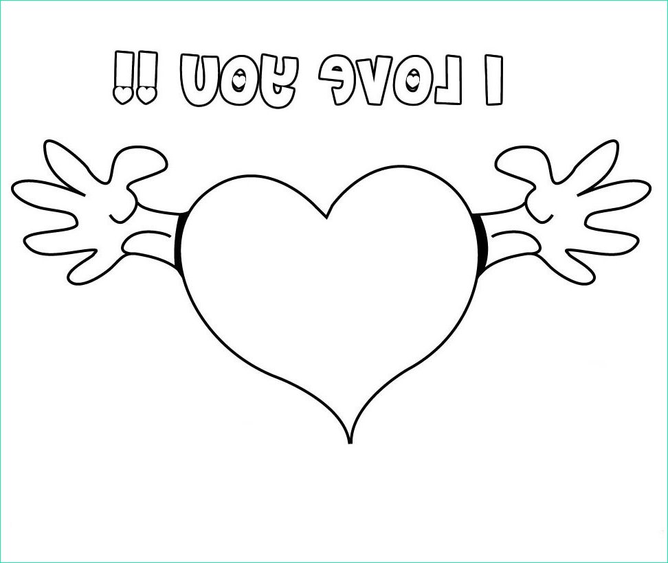 I Love You Dessin Luxe Collection Nos Jeux De Coloriage I Love You à Imprimer Gratuit Page