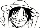 Luffy Dessin Élégant Photos Coloriages Manga à Imprimer Gratuitement