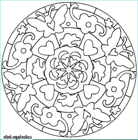 Mandala Coeur à Imprimer Luxe Photographie Coloriage Mandala De Coeur Jecolorie