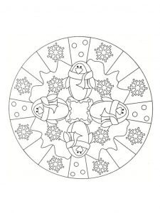 Mandala De Noel à Imprimer Beau Collection Coloriage Mandala De Noël 30 Dessins à Imprimer