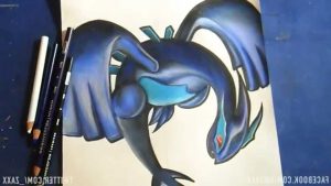 Pokemon Legendaire Dessin Nouveau Galerie Dessin Coloration &quot;pokémon Légendaire&quot; Lugia Obscur