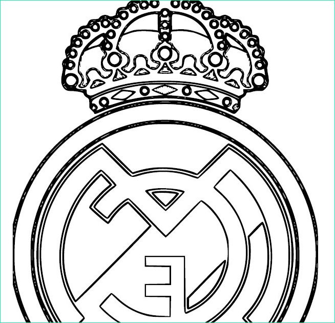 Real Madrid Dessin Impressionnant Photographie Coloriage De Real Madrid