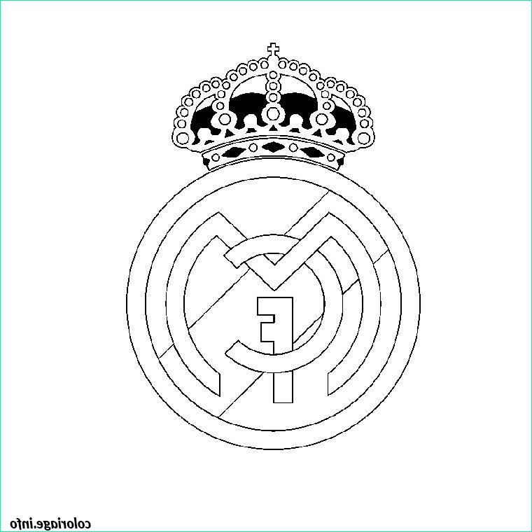 Real Madrid Dessin Inspirant Photographie Coloriage Foot Real Madrid Jecolorie