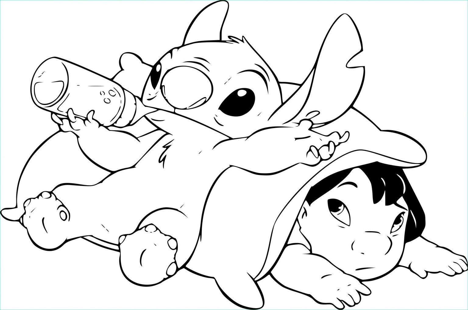 9 Unique De Stitch Coloriage Photos - Coloriage : Coloriage