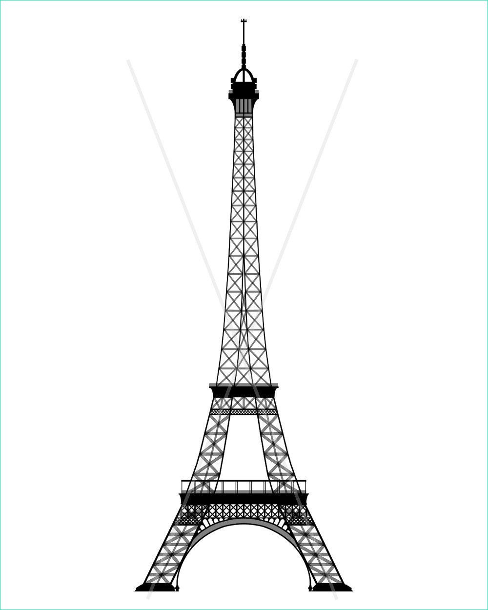 Tour Eiffel Dessin A Imprimer Beau Photographie Dessins Et Coloriages Page De Coloriage Grand format à