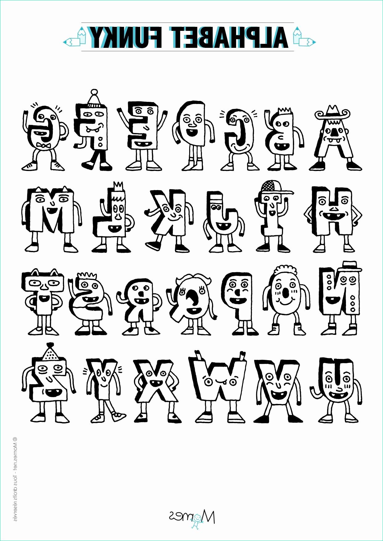 Alphabet à Imprimer Gratuit Unique Images Coloriage Alphabet Plet A Imprimer