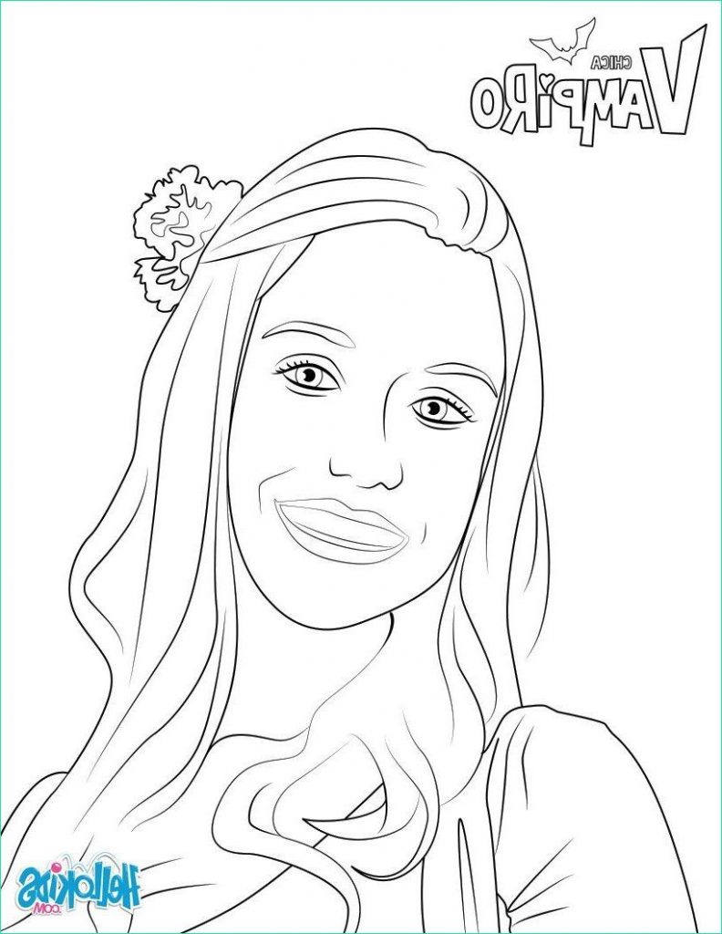 Chica Vampiro Dessin Beau Images Marilyn Coloring Page From Chica ...