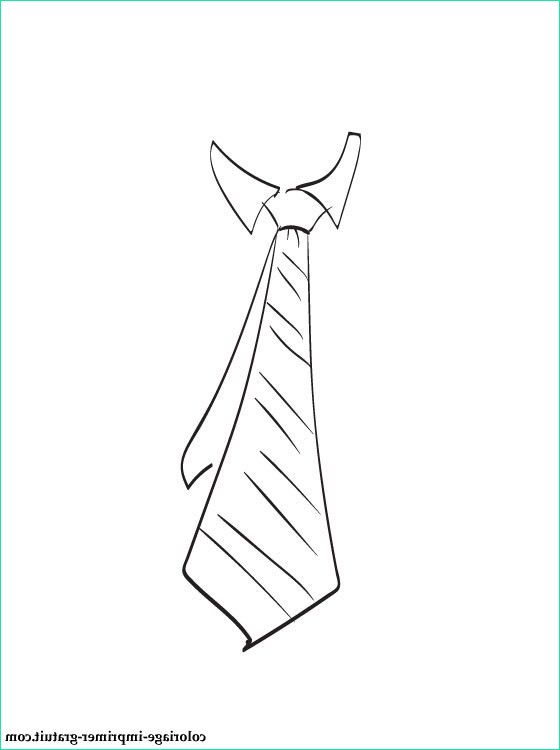 Coloriage Cravate Beau Image Coloriage Et Dessin Cravate à Imprimer