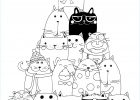 Coloriage De Chat Kawaii Nouveau Photographie Dessin à Imprimer Pyramide Chat Coloriage Crafts