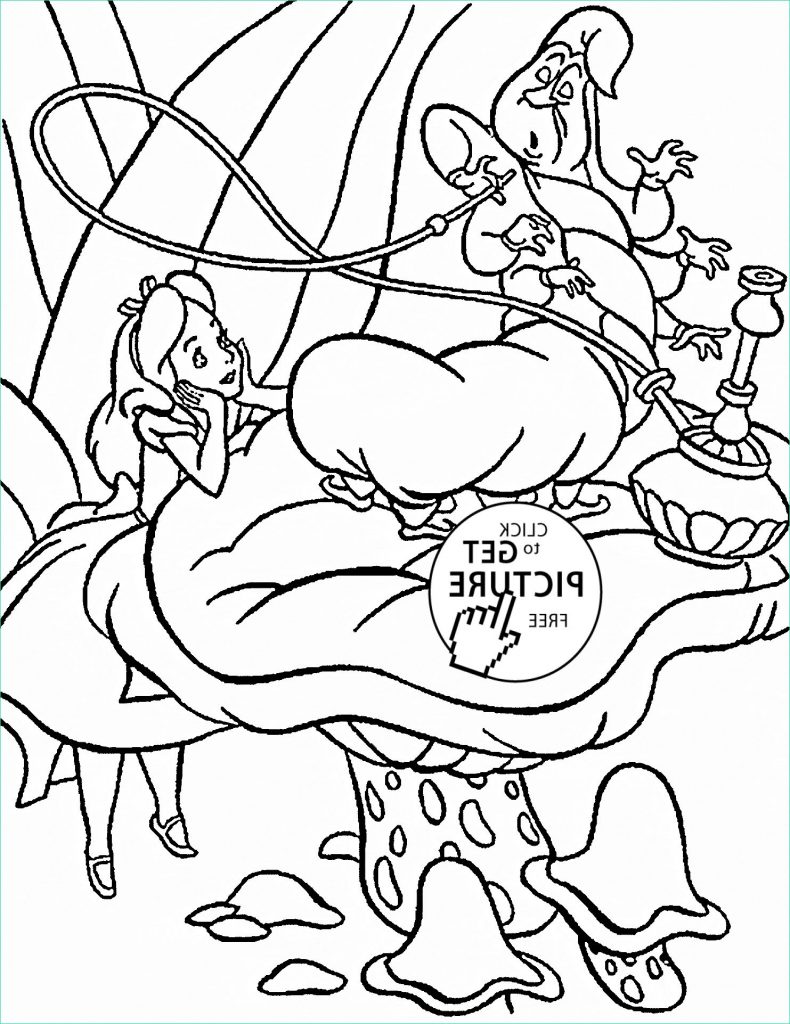 Download Coloriage Disney Pdf Bestof Images Alice In Wonderland ...