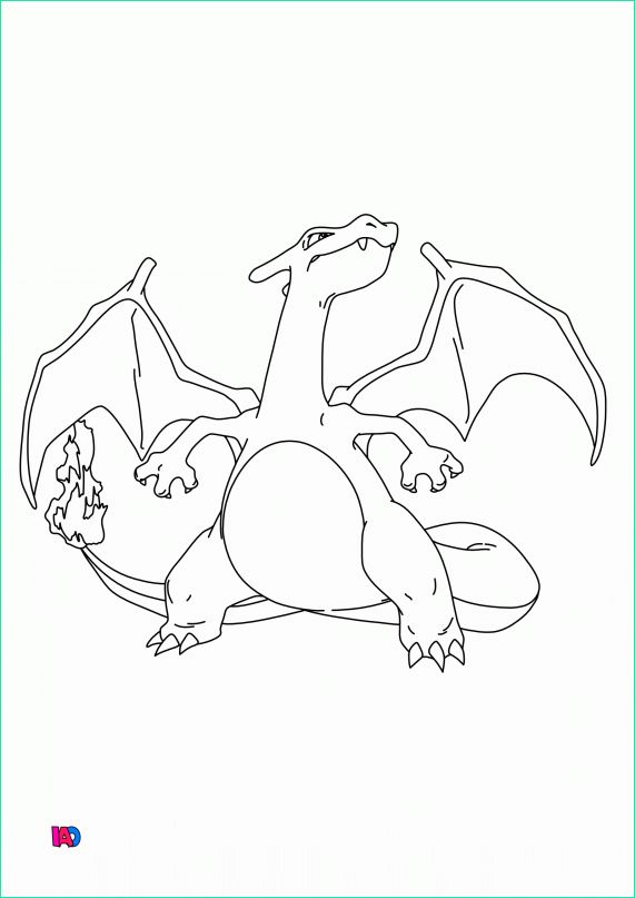 Coloriage Dracofeu Impressionnant Galerie Coloriage Pokémon à Imprimer 6 Dracaufeu