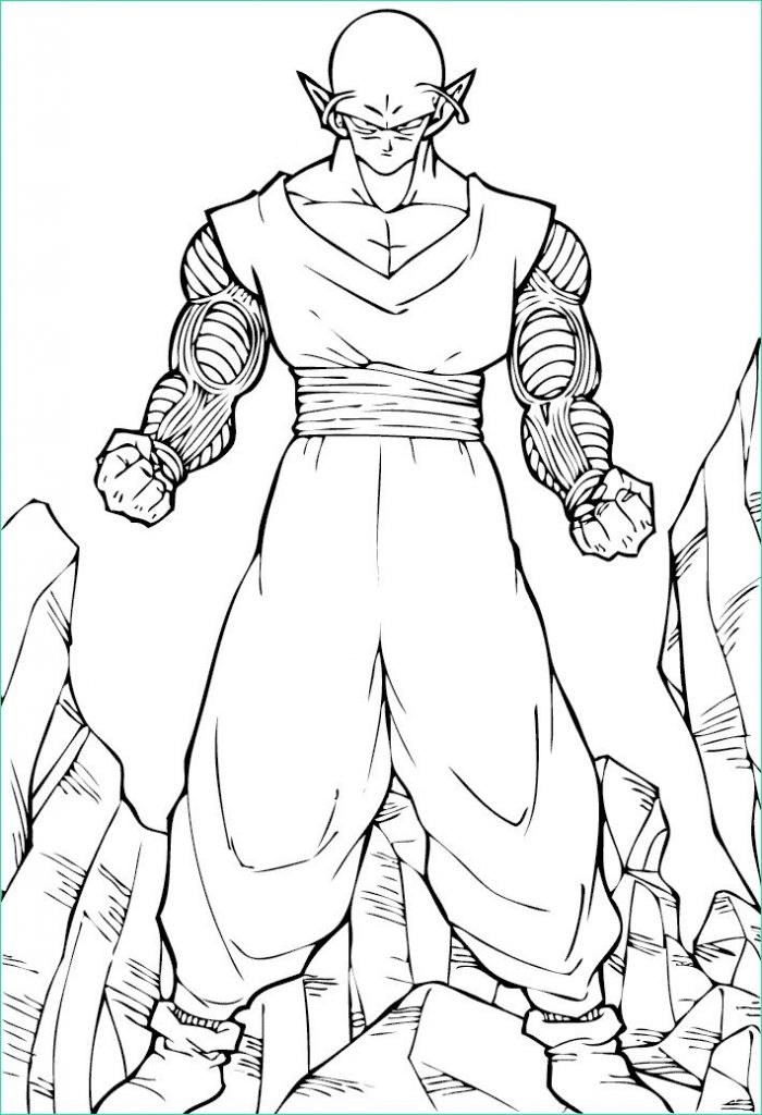 Coloriage Dragon Ball Inspirant Image Coloriage De Piccolo Sur Jeux