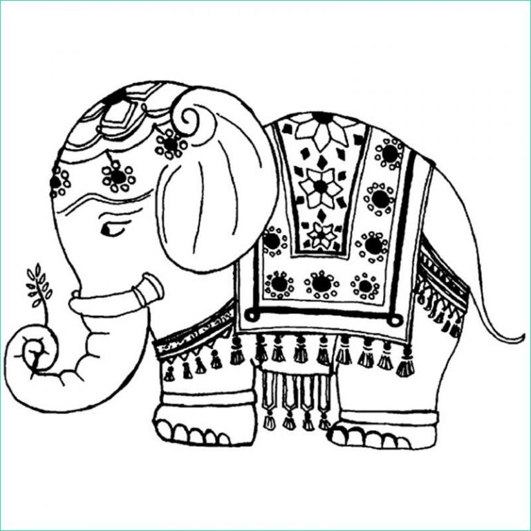 Coloriage éléphant Inde Impressionnant Images 11 Dessins De Coloriage éléphant Inde à Imprimer