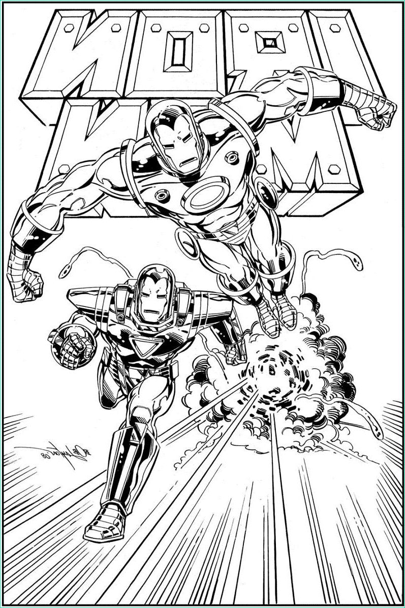 Coloriage Iron Man Inspirant Collection Coloriage De Iron Man à Colorier Pour Enfants Coloriage