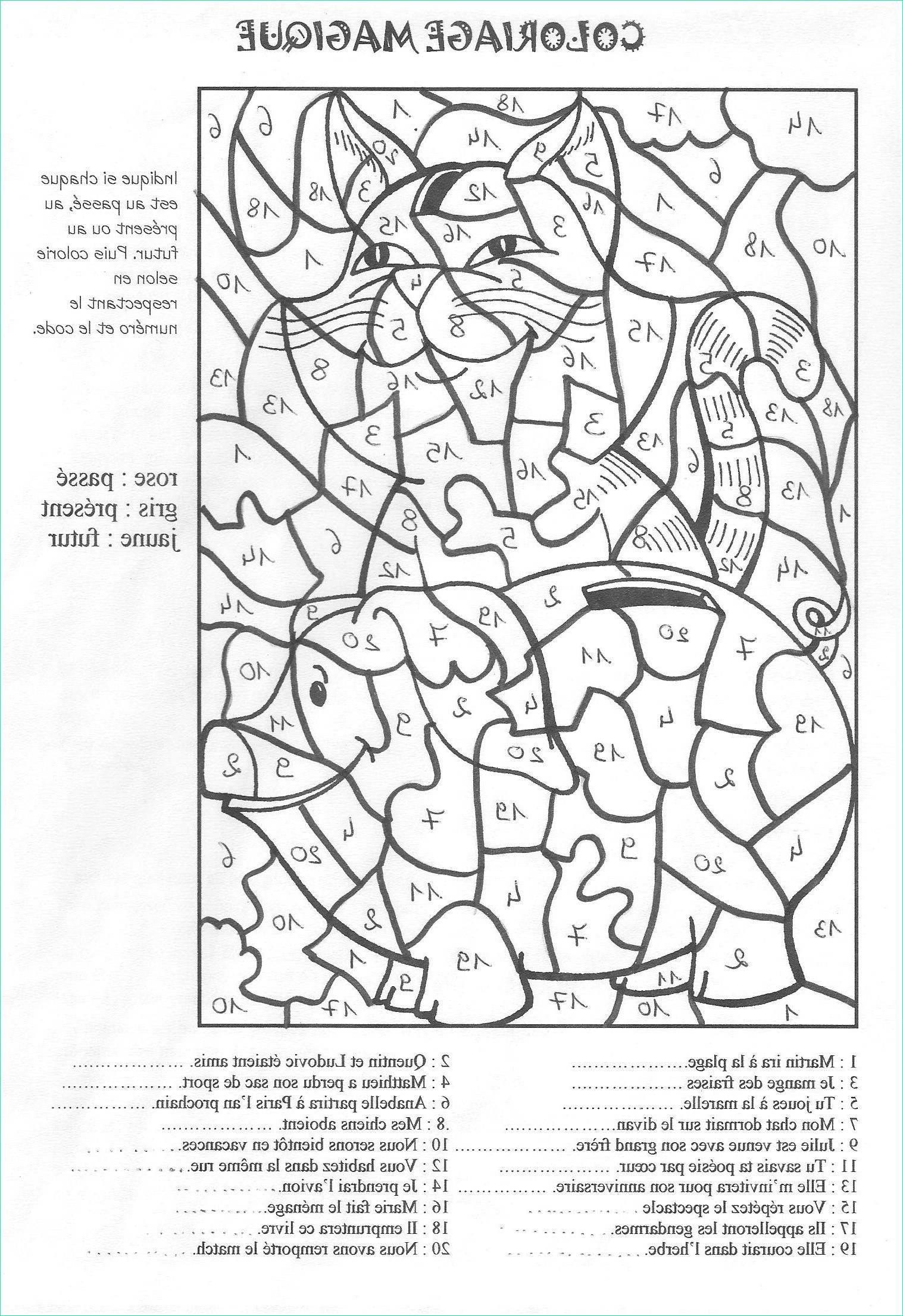 Coloriage Magique Alphabet Ce1 Luxe Image 15 Simple Coloriage Magique Ce1 Lecture Graph Coloriage