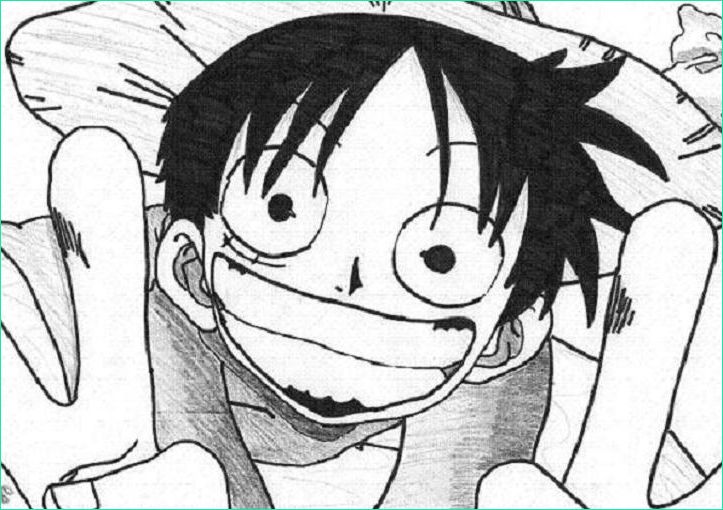 Coloriage Manga Facile Inspirant Collection Dessin Manga One Piece Facile