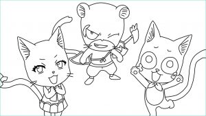 Coloriage Manga Fairy Tail Nouveau Collection Team Fairy Tail Free Coloring Pages