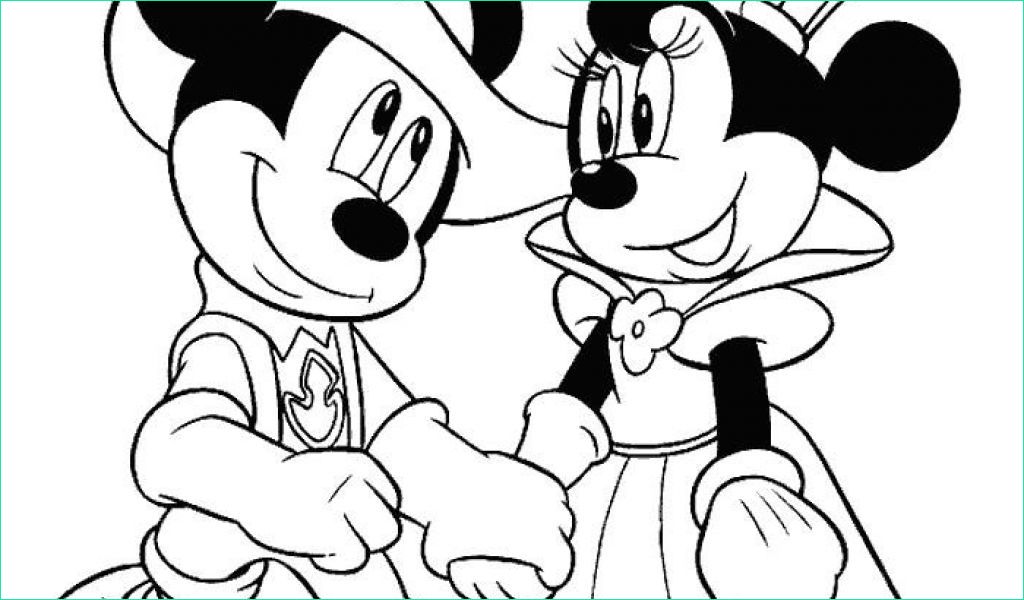 Coloriage Mickey Et Minnie Beau Photographie Coloriage Mickey Et Minnie Amoureux Mickey Et Minnie