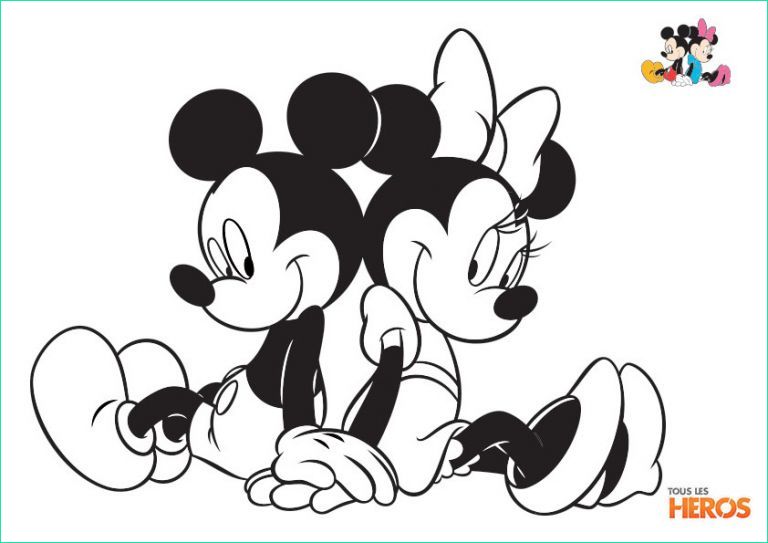 Coloriage Mickey Et Minnie Luxe Photographie Mickey Dessin Unique Graphie Coloriages Mickey Et