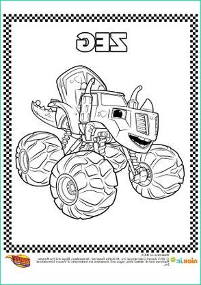 Coloriage Monster Machine Beau Collection Coloriage Zeg Coloriage Blaze Et Les Monster Machines