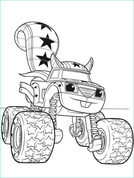 Coloriage Monster Machine Impressionnant Stock top 31 Blaze and the Monster Machines Coloring Pages