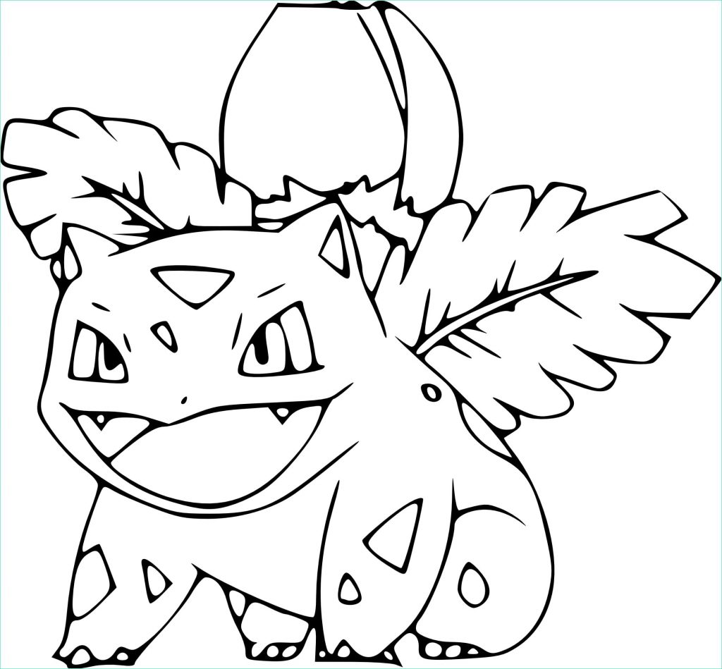 13 Beau De Coloriage Pokemon Bulbizar Images  Coloriage  Coloriage