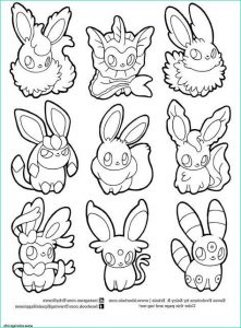 Coloriage Pokemon Kawaii Inspirant Image Le Plus Récent Pour Coloriage Pokemon Dessin Kawaii A