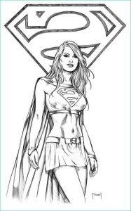 Coloriage Supergirl Impressionnant Image Supergirl Art by Mitch Foust