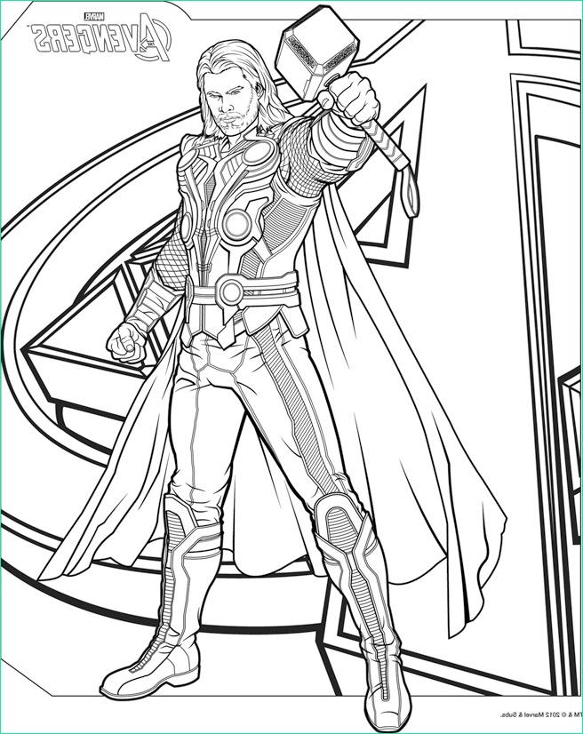 Coloriage Thor Inspirant Image Thor for Kids Thor Kids Coloring Pages